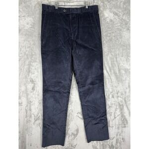 Britches Men's Navy Merino Corduroy Pants Style‎ JBB102MR Size 34R